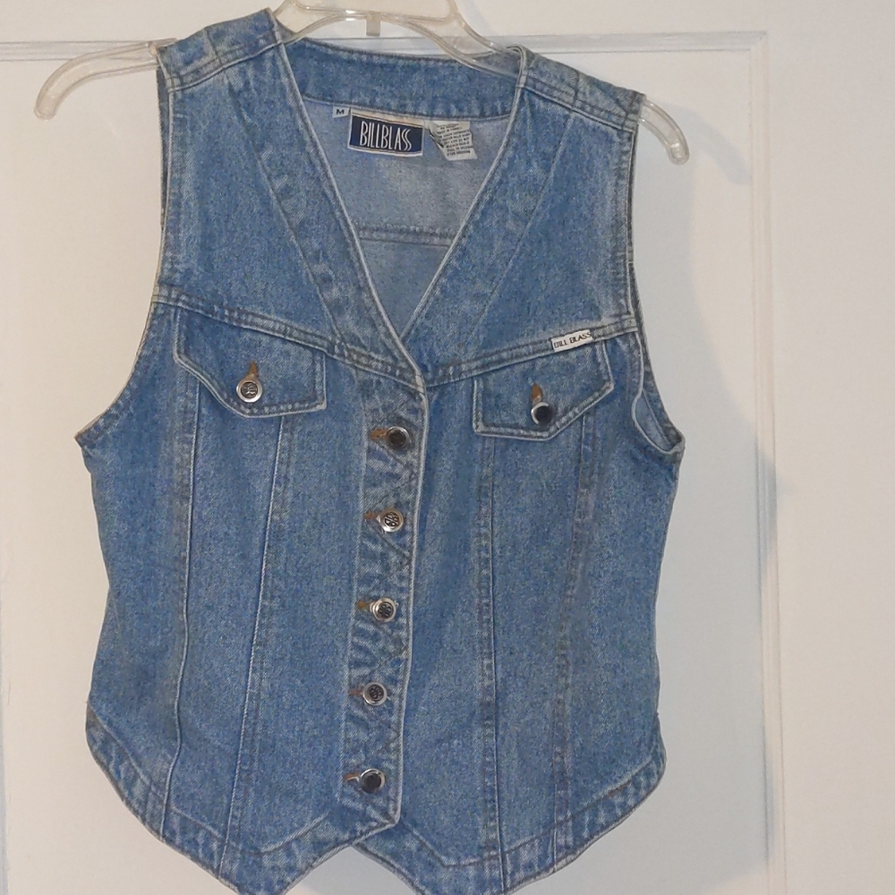 Vintage 90s Jean Vest